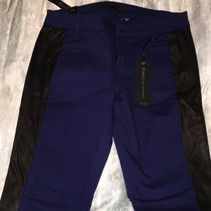Cute darkish Royal blue Bebe jeans